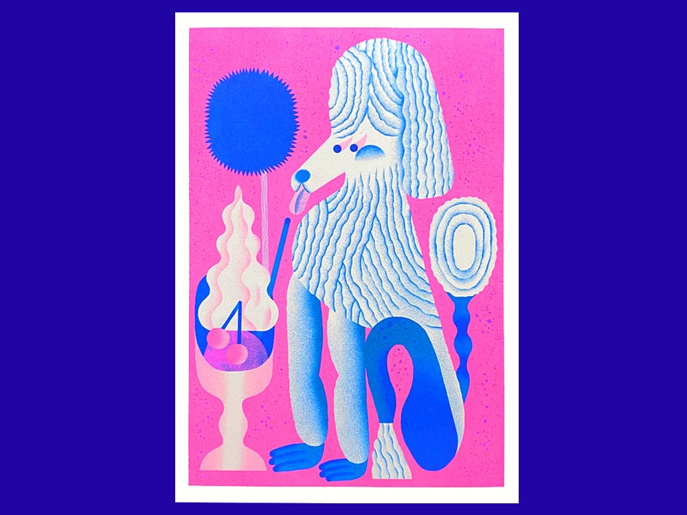 Image of RISOPRINT Poodle