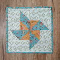 Image 1 of Patchwork Quilt Blanket for Blythe dolls 1/6
