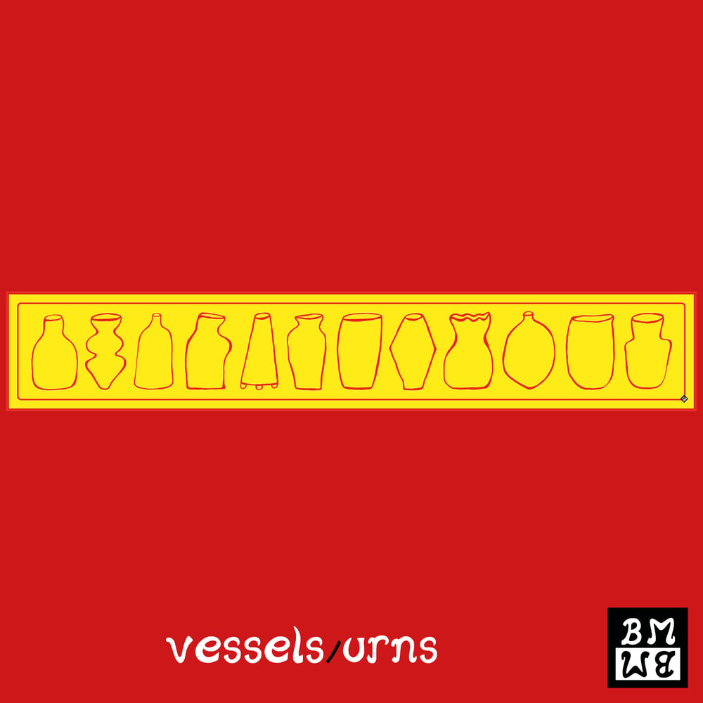 Image of vessels/urns yellow red 1