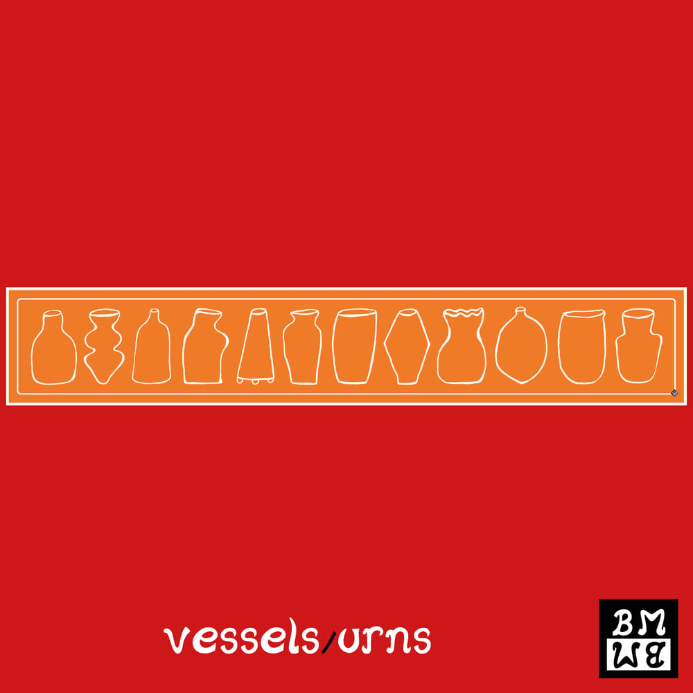 Image of vessels/urns orange 1