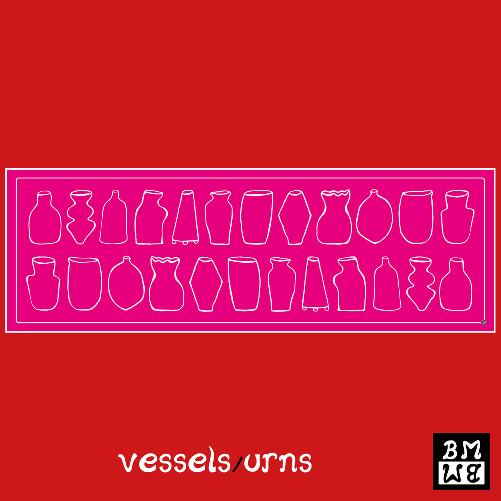 Image of vessels/urns pink 2