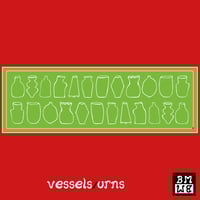 Image 5 of vessels/urns green 2