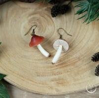 Image 4 of Fungi earrings