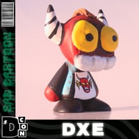 Image 1 of “CRAZY LITTLE ROCKSTAR” BY DXE | CUSTOM SAD CARTOON