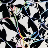 Image 1 of HOLOGRAPHIC STICKER THE_NK_CAT