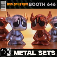 Image 1 of METAL SETS | SAD CARTOONS