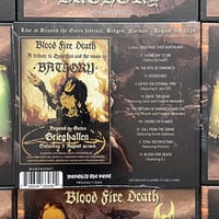 Image 2 of Blood Fire Death - A Tribute To Quorthon And The Music Of Bathory - Live In Bergen 2024 CD