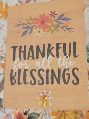 Image of Thankful for all the Blessings