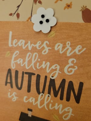 Image of Autumn is Calling