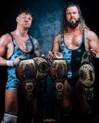 Smokin' Aces Progress and UPW Tag Team Signed Picture