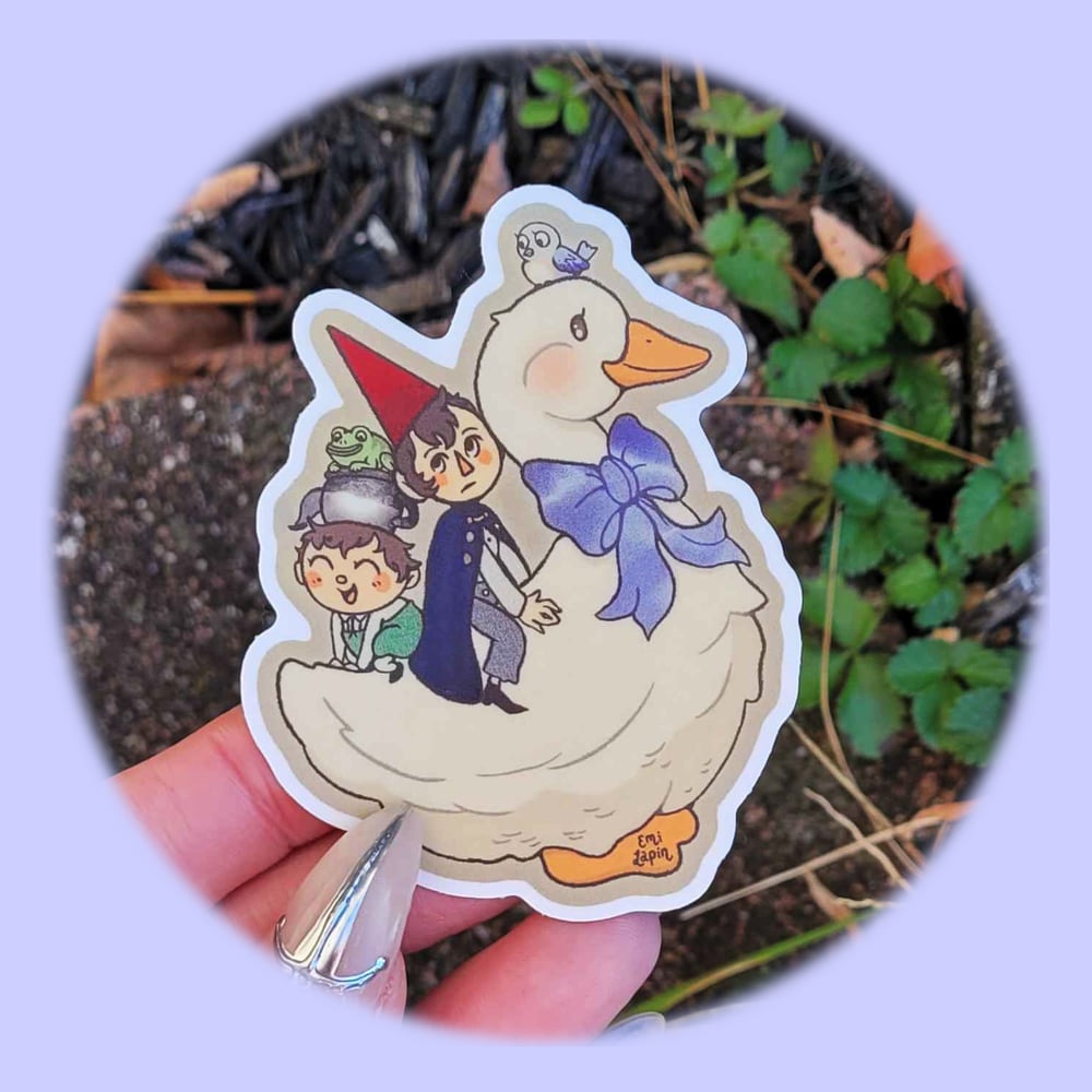 Image of Garden Journey OTGW Goose Vinyl Sticker