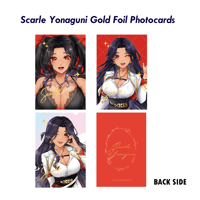 Image 1 of Scarle Goil Foil Photocards