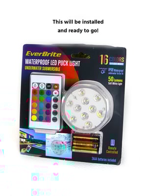 Image of Dark Walnut Wooden Book Holder trimed with Exotic Wood of Black Palm with LED Color Changing Light