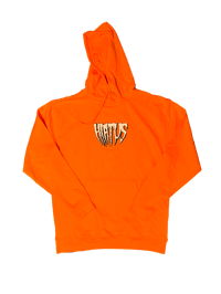 Orange classic logo hoodie