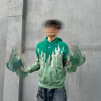 Image 5 of (M) Nike Center Double flame green "Spiegel" 589