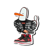 Hype beast Pato Sticker