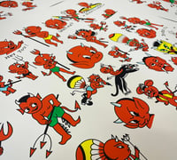 Image 2 of HOT STUFF PARTY - Screen print HANDFINISHED EDITION