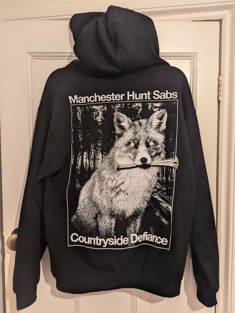 Image of Countryside Defiance Black Zip Up Hoody