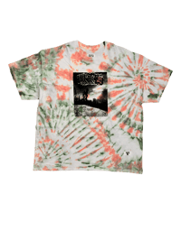 Image 2 of Tie dye skater tee