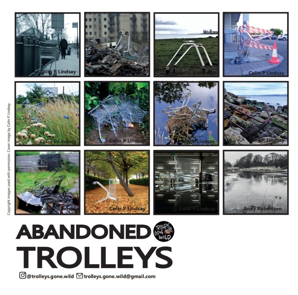 Image of ABANDONED TROLLEYS 2025 CALENDAR