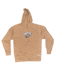 Sand classic logo hoodie