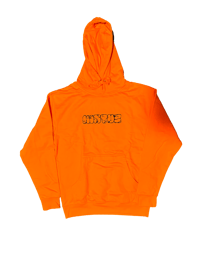 Cracked logo hoodie