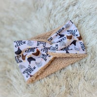 Image 1 of What The Cluck // Sherpa Headband