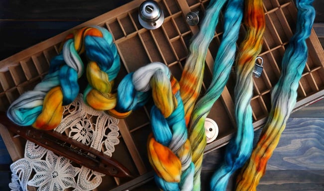 Voyage Combed Top - 21.5 Micron Merino Striped