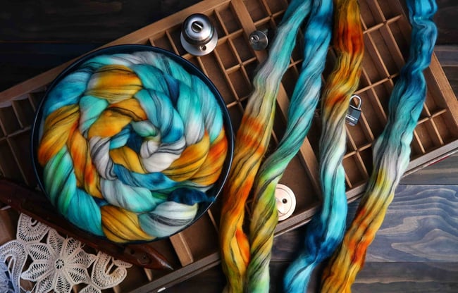 Voyage Combed Top - 21.5 Micron Merino Striped