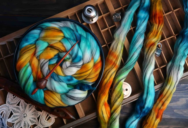 Voyage Combed Top - 21.5 Micron Merino Striped