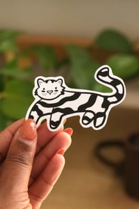 Image of chonky cat sticker