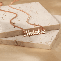 Image 2 of Custom Signet Necklace