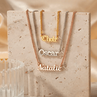 Image 1 of Custom Signet Necklace