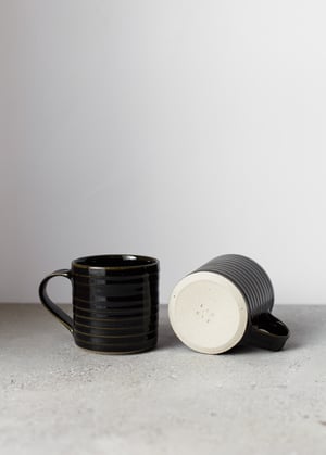 Image of Ribbed mug in Nori