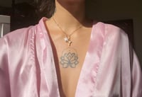 Image 5 of The second star to the right necklace-GOLD FILLED 