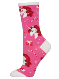 Unicorn Christmas Socks