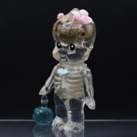 Image 7 of 4.5" Large Glow in the Dark Anatomy Rose Oneill X Guilia Tofana Collection Double Cast Resin Figure