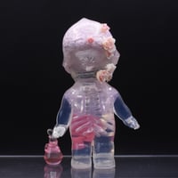 Image 4 of 4.5" Large Glow in the Dark Anatomy Rose Oneill X Guilia Tofana Collection Pink Poison Double Cast