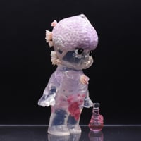 Image 6 of 4.5" Large Glow in the Dark Anatomy Rose Oneill X Guilia Tofana Collection Pink Poison Double Cast