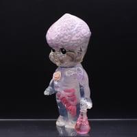 Image 7 of 4.5" Large Glow in the Dark Anatomy Rose Oneill X Guilia Tofana Collection Pink Poison Double Cast