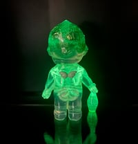 Image 5 of 4.5" Large Glow in the Dark Anatomy Rose Oneill X Guilia Tofana Collection Green Poison Double Cast