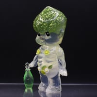 Image 9 of 4.5" Large Glow in the Dark Anatomy Rose Oneill X Guilia Tofana Collection Green Poison Double Cast