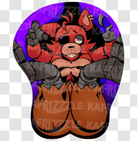 Image 3 of FOX/BIRD MASCOT HORROR MOUSEPAD 