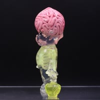 Image 8 of 4.5" Large Glow in the Dark Anatomy Rose Oneill X Guilia Tofana Collection Yellow Poison Double Cast