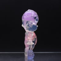 Image 11 of 3 inch Glow in the Dark Anatomy Rose Oneill X Guilia Tofana Collection Purple Poison Double Cast