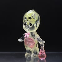Image 6 of 3 inch Green Glow in the Dark Skeleton Rose Oneill XGuilia Tofana Collection Pink Poison Double Cast