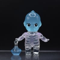 Image 3 of 3 inch Glow in the Dark Anatomy Rose Oneill X Guilia Tofana Collection Blue Poison Double Cast