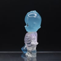 Image 8 of 3 inch Glow in the Dark Anatomy Rose Oneill X Guilia Tofana Collection Blue Poison Double Cast