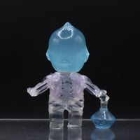 Image 4 of 3 inch Glow in the Dark Anatomy Rose Oneill X Guilia Tofana Collection Blue Poison Double Cast