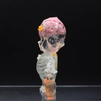 Image 9 of 3 inch Glow in the Dark Anatomy Rose Oneill X Guilia Tofana Collection Orange Poison Double Cast